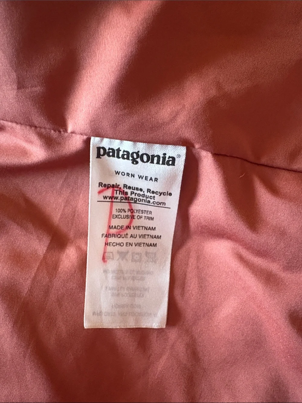 Patagonia Woolyester Pile Bomber Jacket Size Small - Picture 3 of 4
